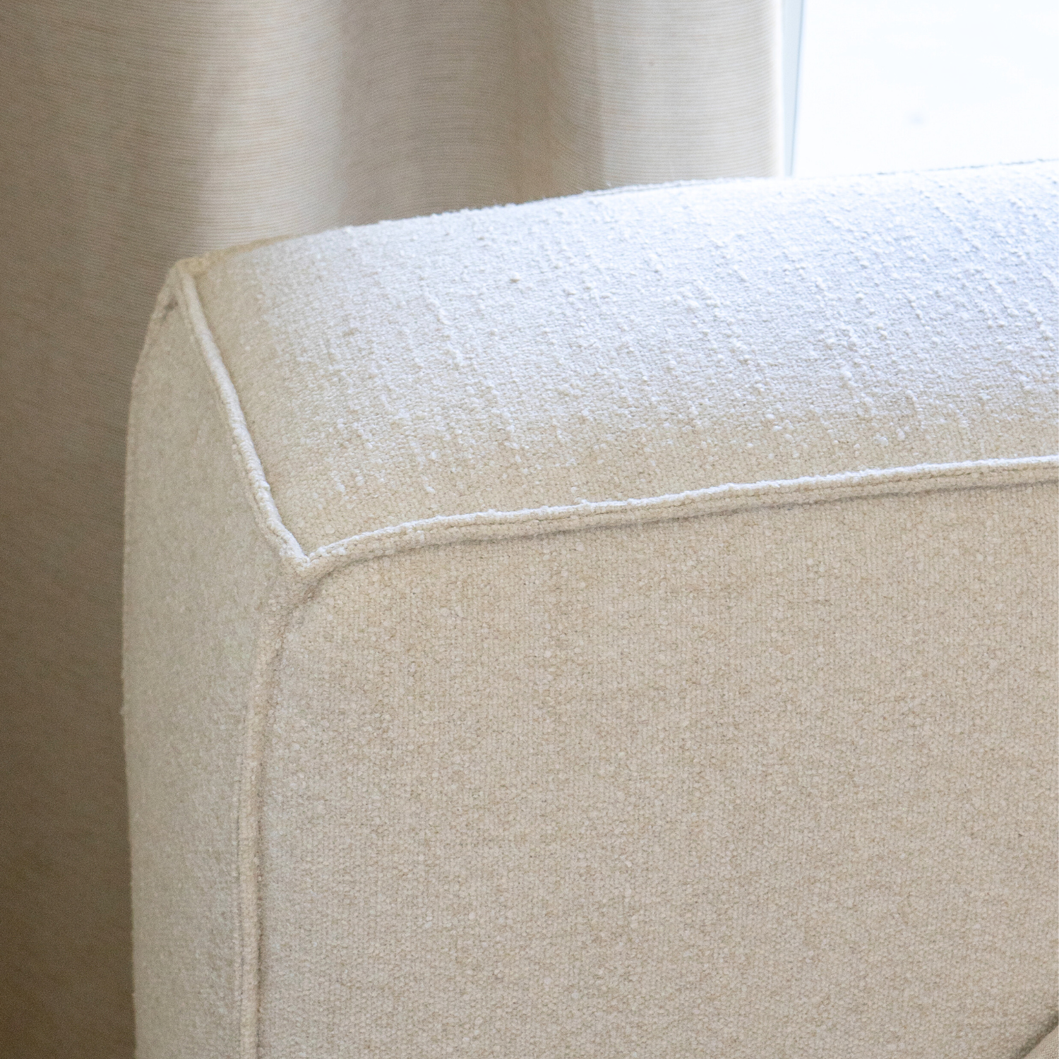 Dupont Upholstered Platform Bed - Mellow Ivory - Image 3