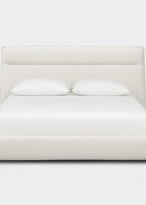 Carlaw Upholstered Platform Bed - Mellow Ivory