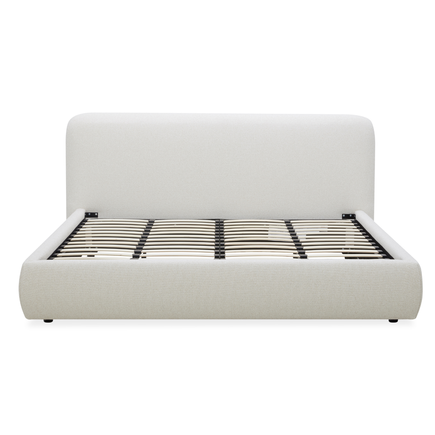 Broadview Upholstered Platform Bed - Linen Weave - Image 8