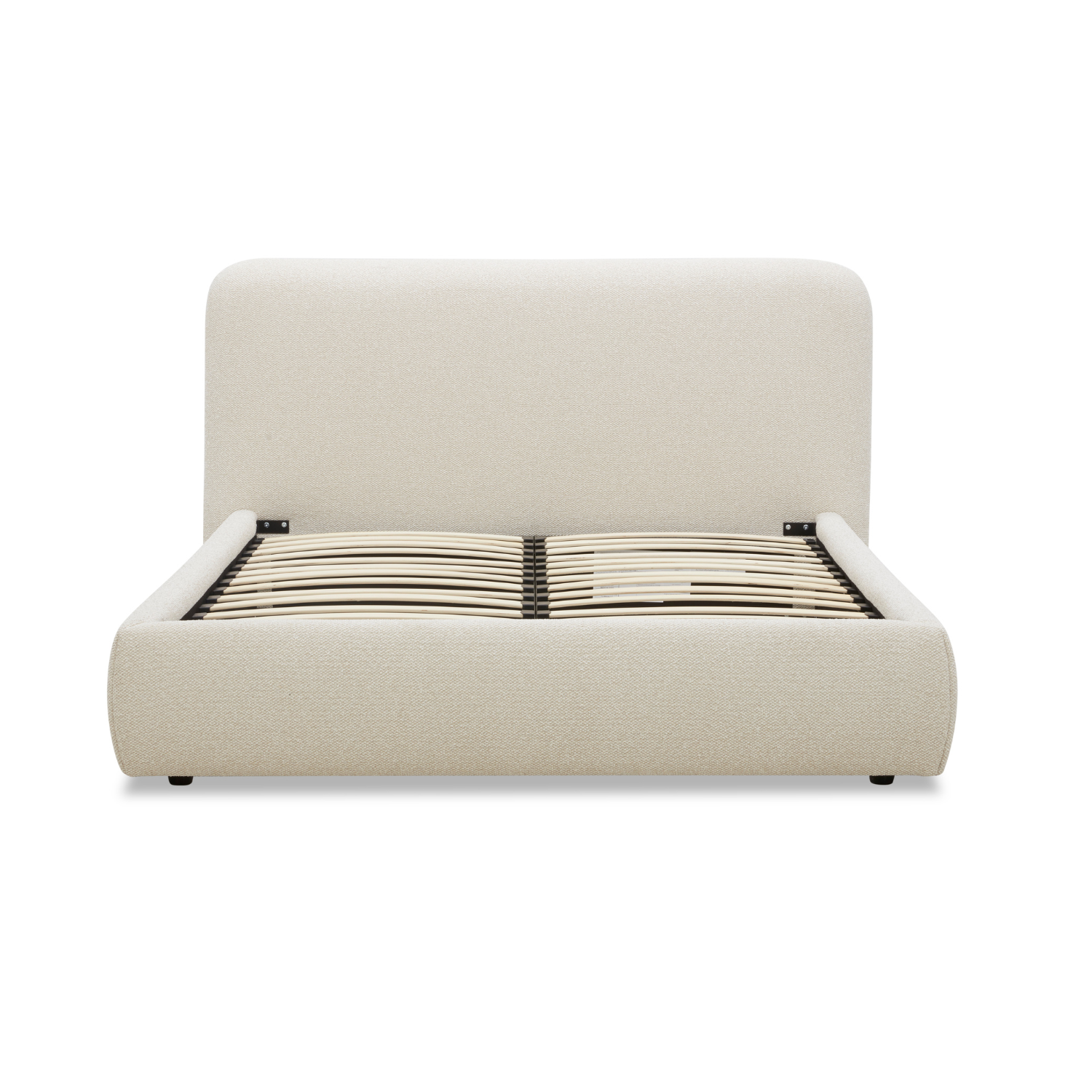 Broadview Upholstered Platform Bed - Tasmin Linen - Image 3