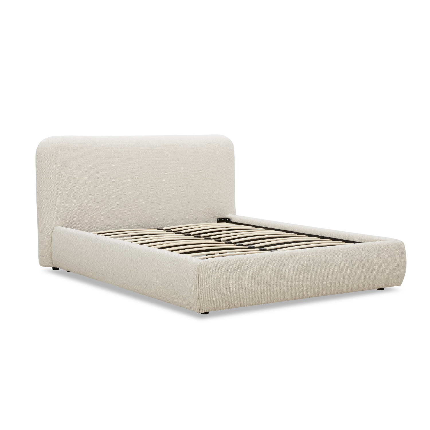 Broadview Upholstered Platform Bed - Tasmin Linen - Image 4