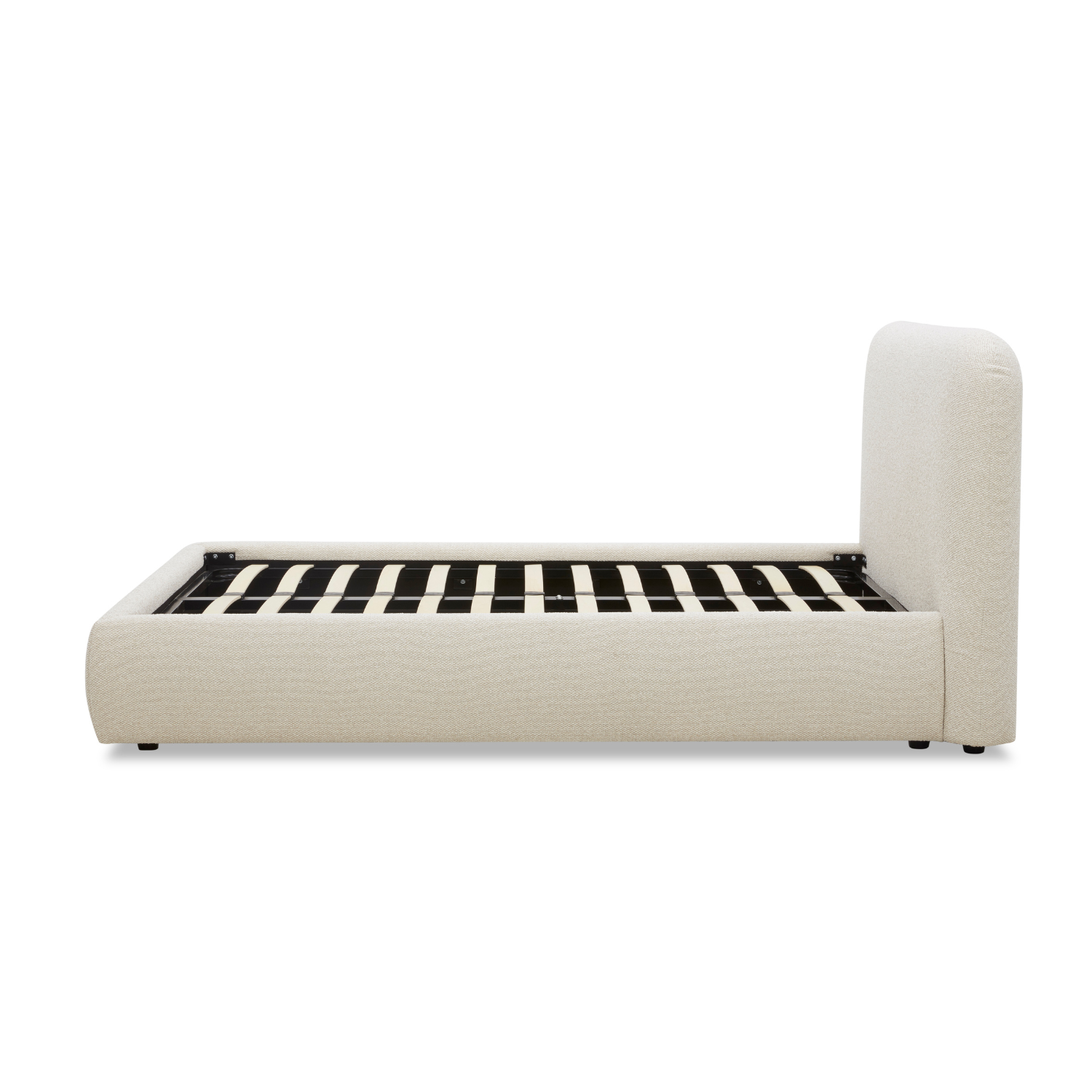 Broadview Upholstered Platform Bed - Tasmin Linen - Image 6