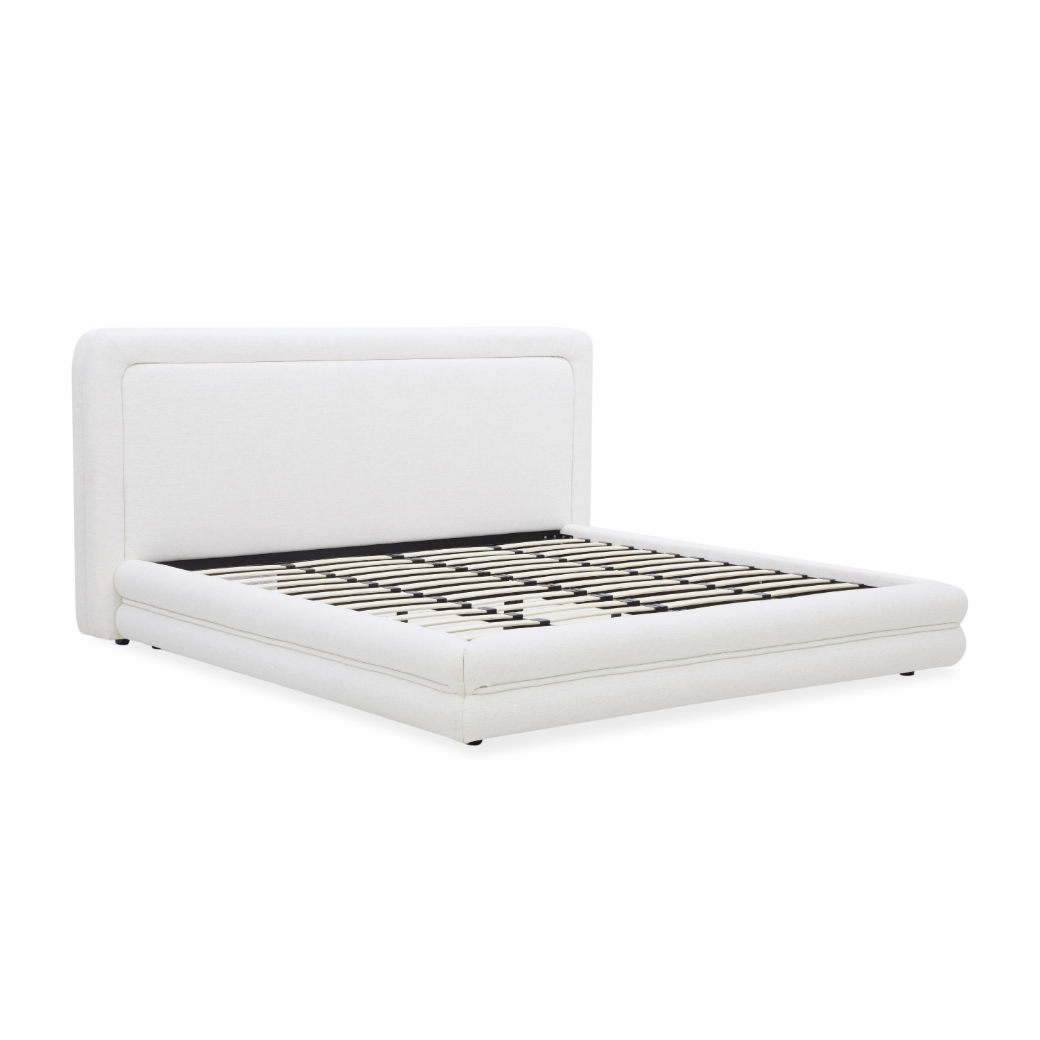 Dawson Upholstered Platform Bed - Crypton® Nomad Snow - Image 12