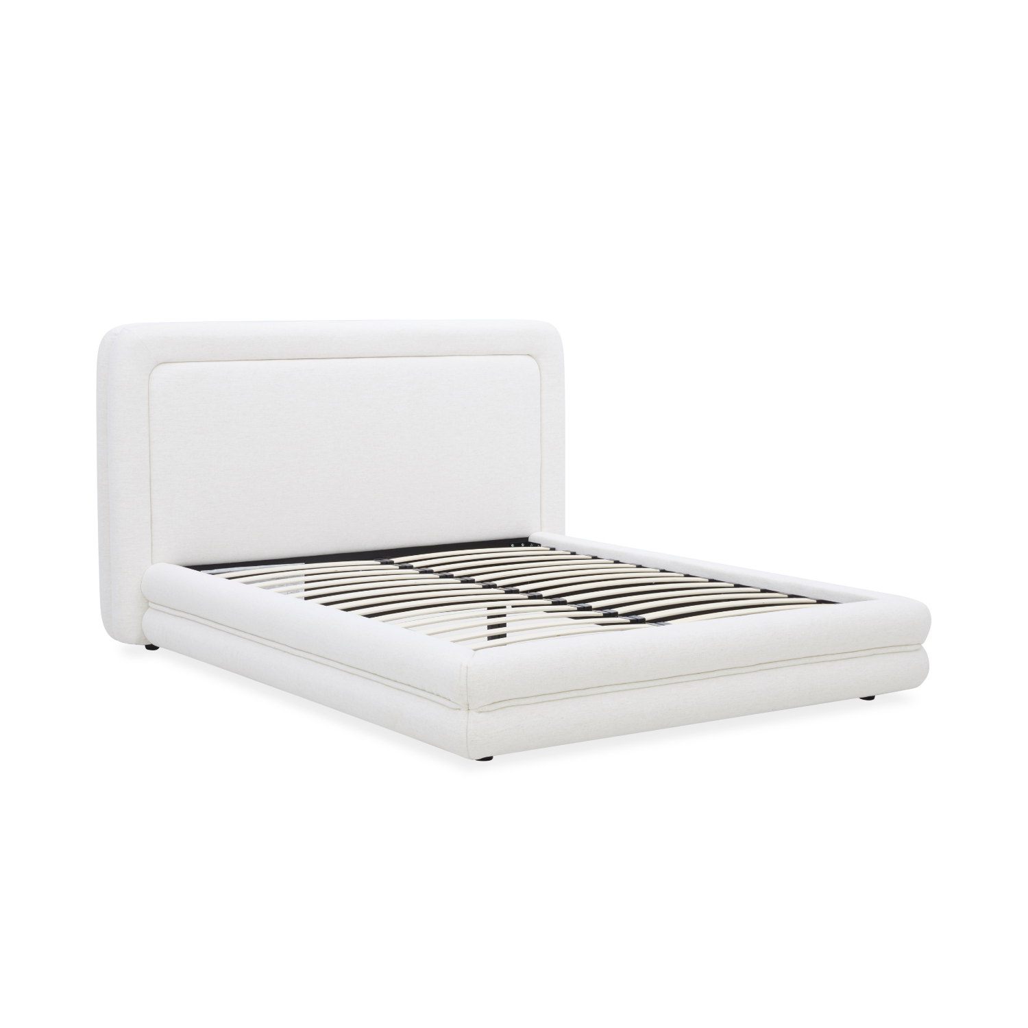 Dawson Upholstered Platform Bed - Crypton® Nomad Snow - Image 5