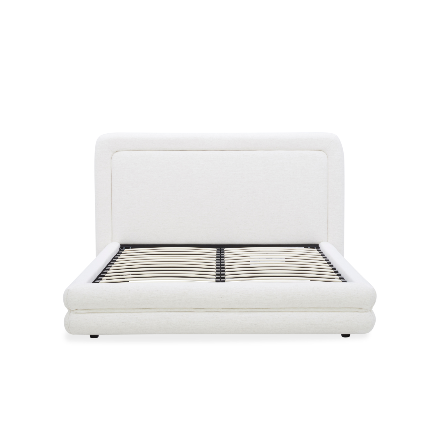 Dawson Upholstered Platform Bed - Crypton® Nomad Snow - Image 4
