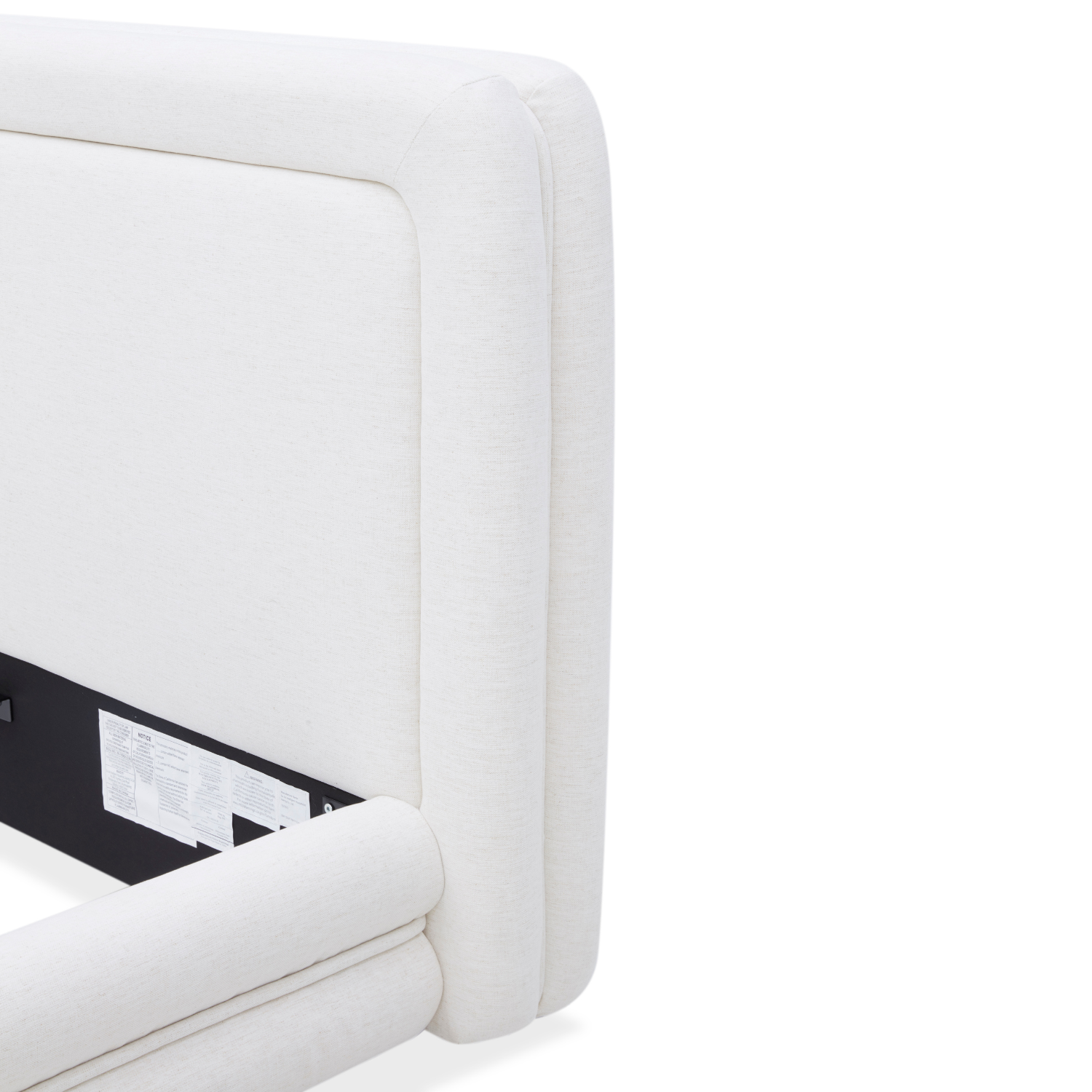 Dawson Upholstered Platform Bed - Crypton® Nomad Snow - Image 7