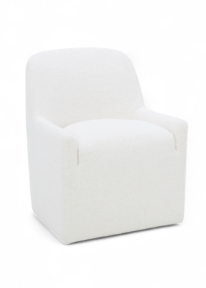 Fairbank Armless Dining Chair - Crypton® Nomad Snow