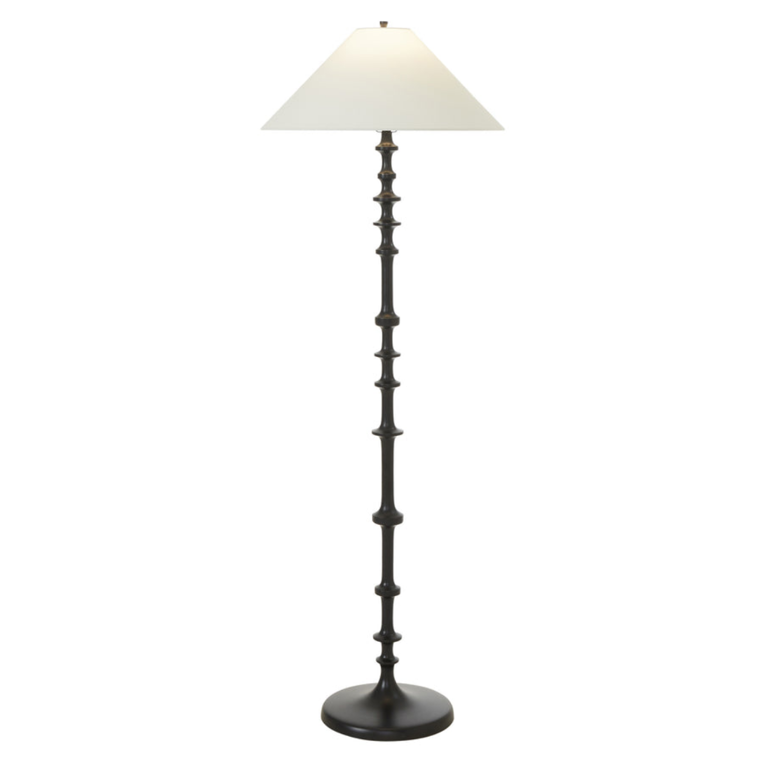 Spire Cast Aluminum Floor Lamp- Matte Black - Image 5