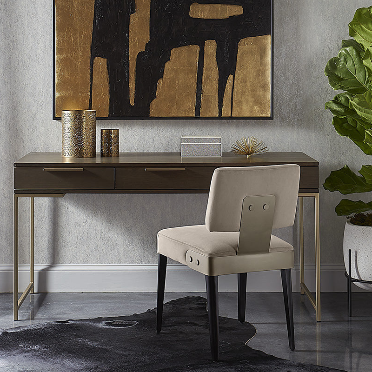 Grace Raw Umber Desk - Image 2