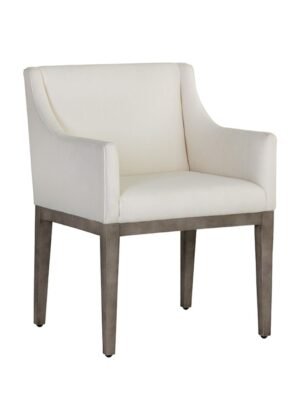 Phantom Grey/Ivory Dining Arm Chair